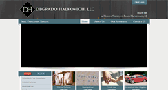 Desktop Screenshot of degradolaw.com